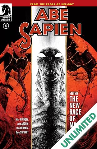 Abe Sapien #4: The New Race of Men (Part 1 of 2)